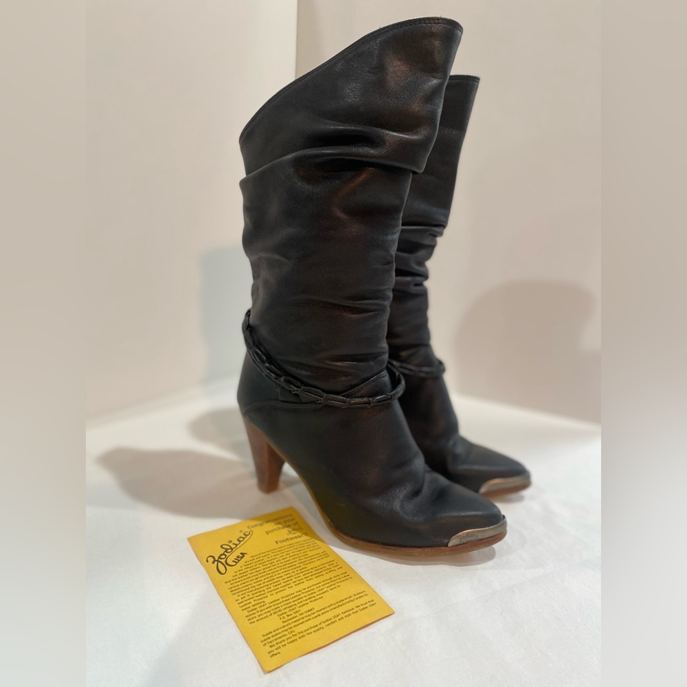 Zodiac Women's Black Heeled Boots